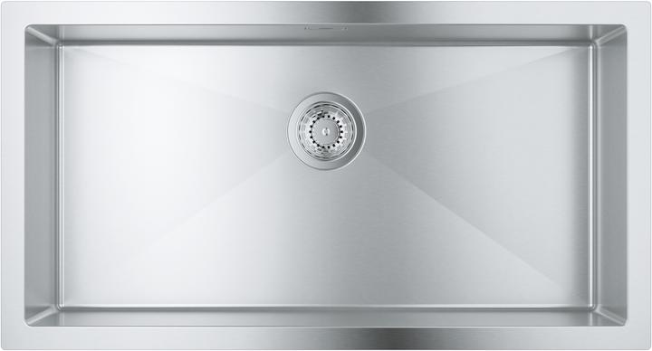 Grohe K700 Edelstahlspüle (Aufsatzspülbecken, 40.20 cm, 80.20 cm)