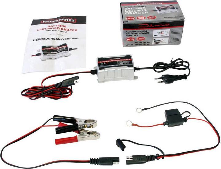 Immagine prodotto Dino Caricabatterie automatico (12V, 6V, 0.75 A)