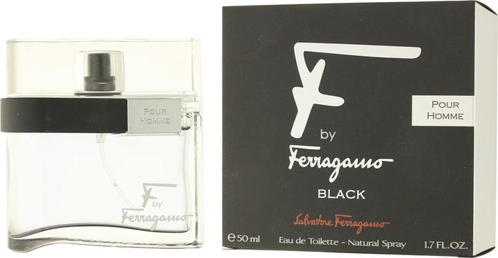 Actual product image Salvatore Ferragamo F Black by Eau de Toilette Spray 50 ml (Eau de toilette, 50 ml)