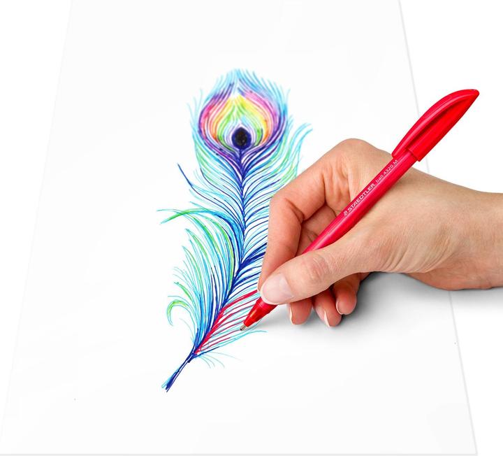 Produktbild Staedtler Kugelschreiber 50 Stück mehrfarbig (Gemischte Farben, 50 x)