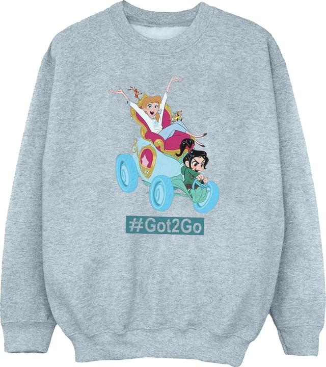 Image du produit Disney - Sweat WRECK IT RALPH CINDERELLA AND VANELLOPE - Fille (140, 146)