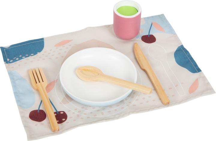 Actual product image small foot Tableware set "tasty