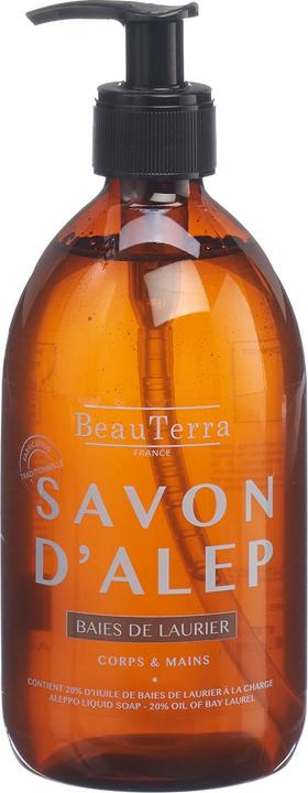 Immagine prodotto BeauTerra Sapone liquido Aleppo (Sapone liquido, 500 ml)
