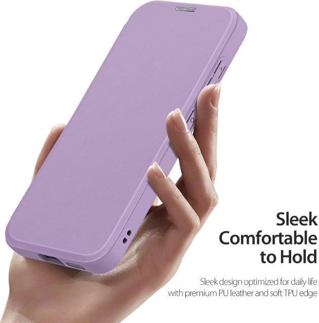 Actual product image Dux Ducis Skin X Pro Series Samsung Galaxy S25 Cover - Purple (Samsung Galaxy S25)