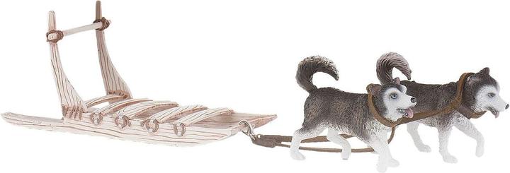 Produktbild Bullyland Figurine Hundeschlitten mit Huskys