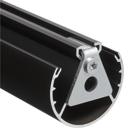 Immagine prodotto Vogels PUC 2415 Palo 150 cm, colore silver, Asta, Argento, 40 kg, Soffitto, TÜV, 60 mm (Soffitto, 40 kg)