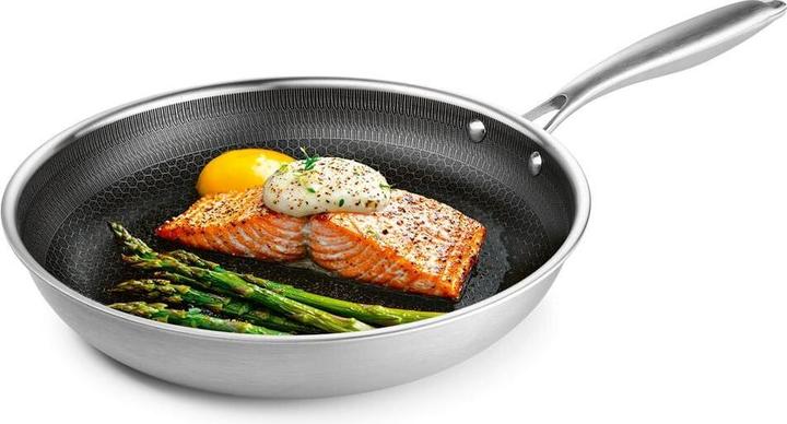 Produktbild Bratmaxx Bratpfanne Silber 24 cm, Material: Aluminium, Edelstahl