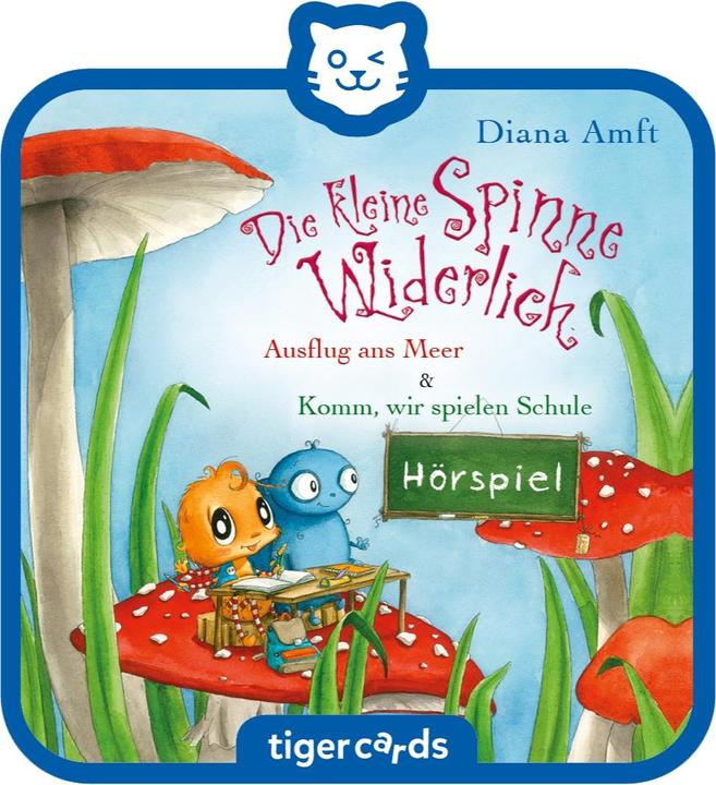 Image du produit Tigermedia tigercard - Die kleine Spinne Widerlich - Zwei Geschichten (Ausflug ans Meer & Komm, wir spielen...