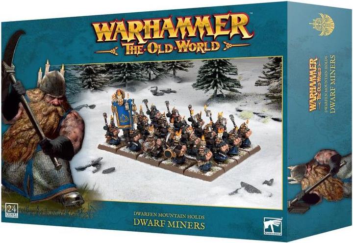 Actual product image Games Workshop Warhammer ToW - Dwarfen Mountain Holds Mineurs (Plastic)
