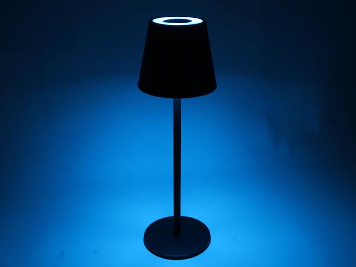 Actual product image DayLite LED-Tischleuchte PBG-1238, 4W, 200lm, RGBW, Akku, schwarz (200 lm)