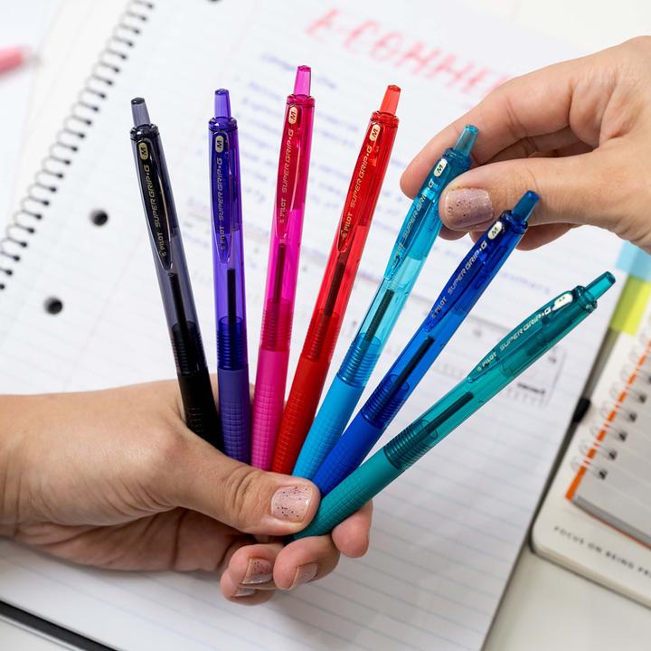 Image du produit Pilot Paquet de 12 stylos à bille SuperGrip (Vert, 12 x)