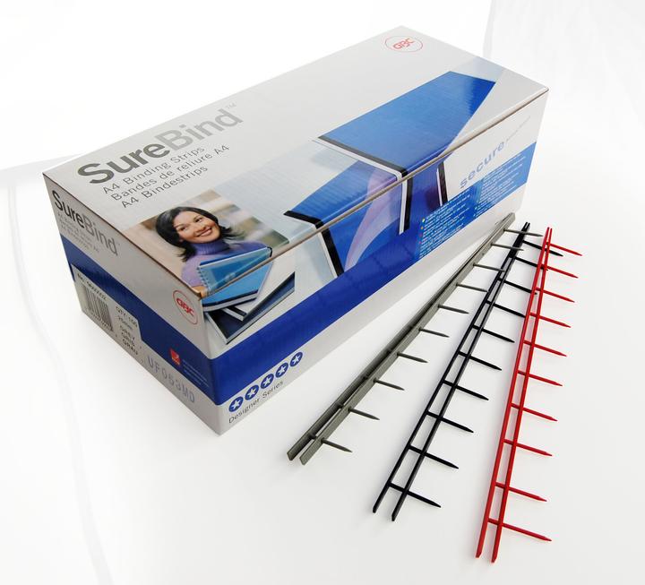 Immagine prodotto GBC SureBind Binding Strips A4 nero 50 mm