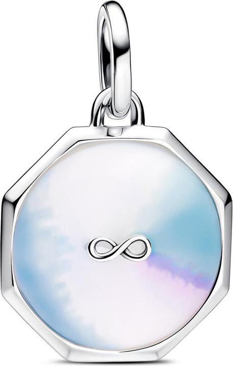 Pandora ME Unendlichkeitsmedaillon Charm (Silber 925, Emaille)