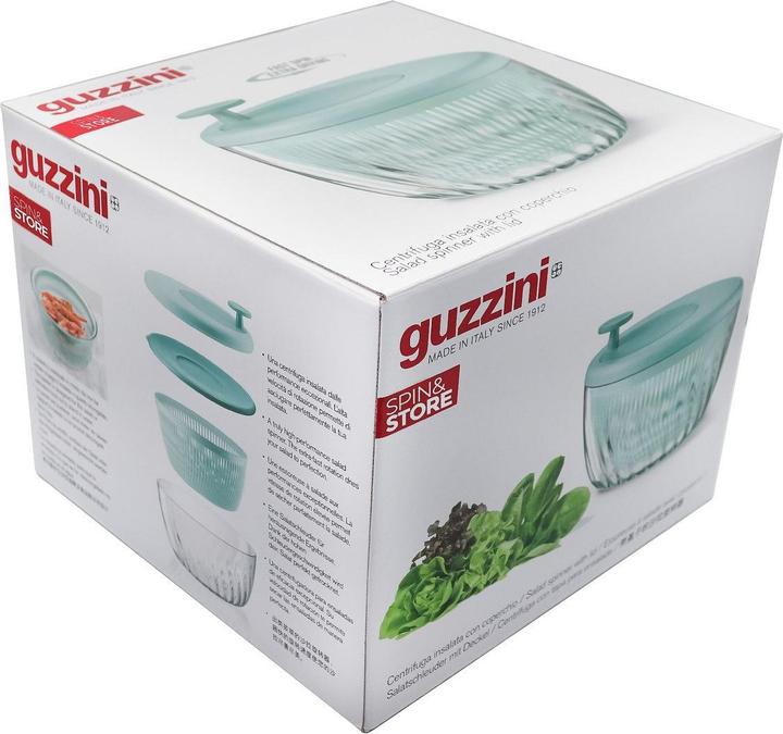Produktbild Guzzini 170900175 Spin e Store Kitchen Active Design Salatschleuder Grün