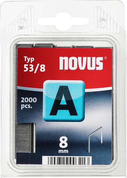 Produktbild Novus Feindrahtklammern A 53/8