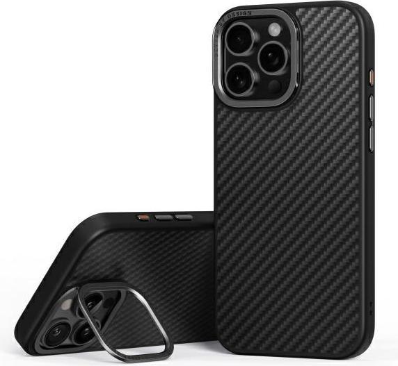 Image du produit Uniq etui Keva Max iPhone 16 Pro Max 6.9" Magclick Charging czarny/carbon black (Apple iPhone 16 Pro Max)