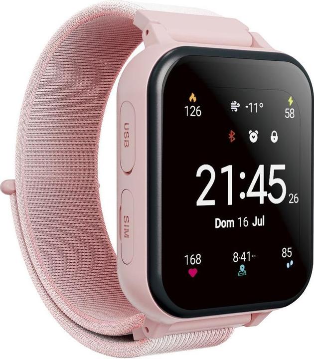 Actual product image Canyon Smart watches kids watch Alfie KW-37 MP3 Study&Game Pink