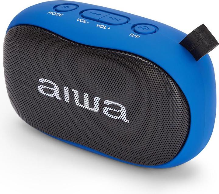 Actual product image Aiwa BS-110BL Bluetooth Speaker (2 h, Battery operated)