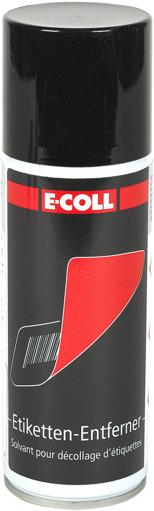 Actual product image E-coll Label remover spray