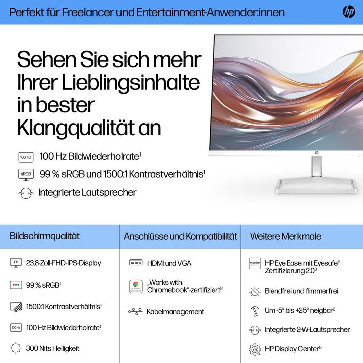 Produktbild HP Series 5 524 (1920 x 1080 Pixel, 24")