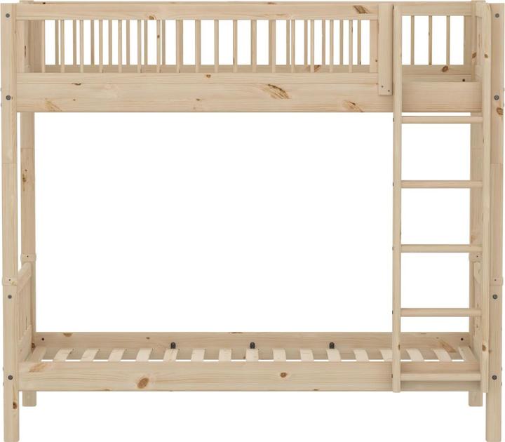 Image du produit Flexa Lit superposé Classic avec entretoises Haut (90 x 200 cm)