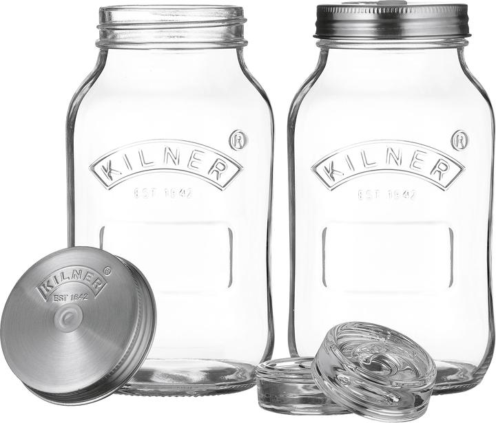 Actual product image Kilner Fermentation Glasses (2 pcs., 1 l)