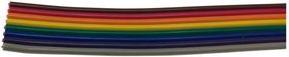 Produktbild RND Electronics Flachbandkabel, PVC 8x 0.25mm² Nicht geschirmt 30m
