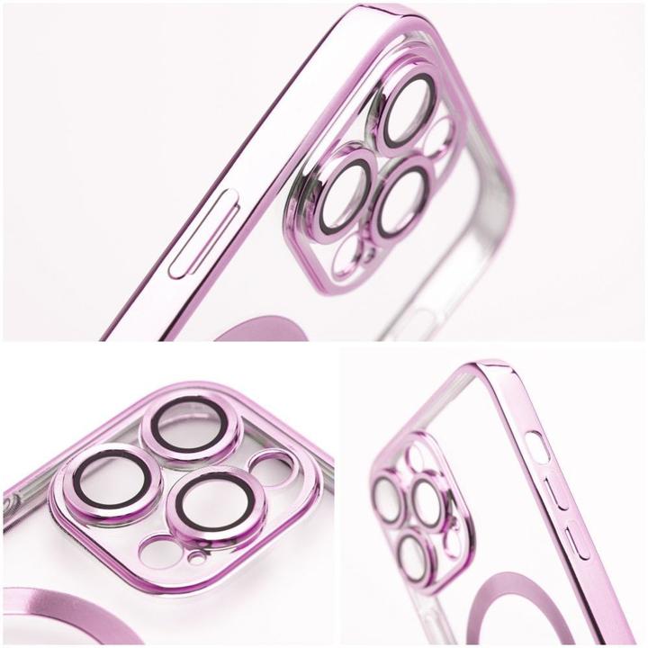 Produktbild OEM Back panel cover ELECTRO MAG COVER case compatible with MagSafe for SAMSUNG S24 Plus rose gold