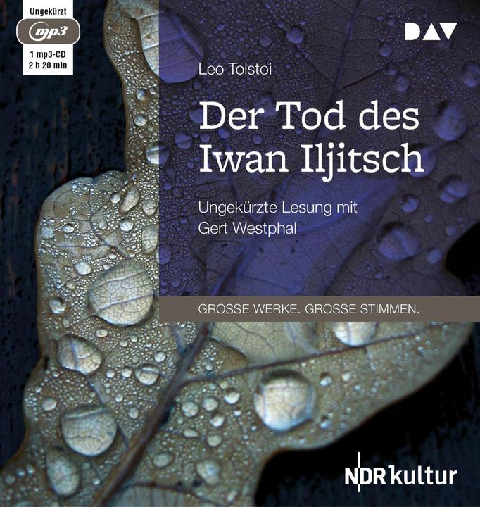 Actual product image The Death of Ivan Ilyich (Leo N. Tolstoy, Josef Hahn, Gert Westphal, German)