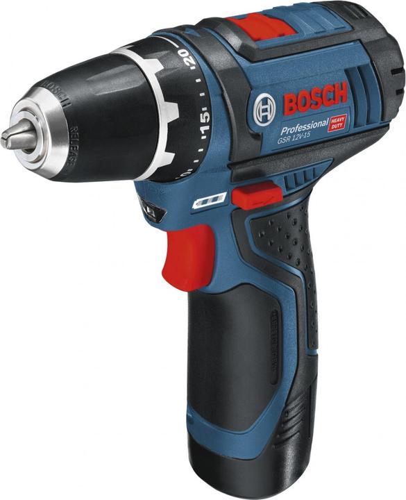 Productafbeelding Bosch Professional GSR 12V-15 Set (Oplaadbare batterij)