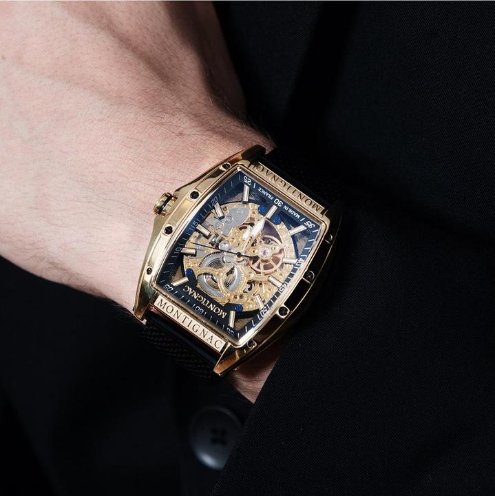 Image du produit Montignac Montre Tonneau Automatique (Montre squelette, 2416.50 mm)