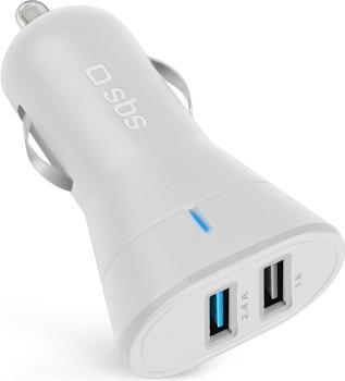 Produktbild SBS Auto-Ladegerät mit zwei 2100 mAh USB-Ports