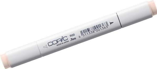 Actual product image Copic Graphic Marker Classic Type R - 00 (R00 - Pinkish White, 1 x)