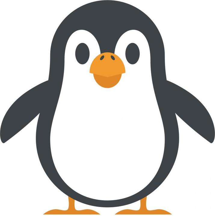Image du produit Emojione Emoji pingouin (80 x 80 cm)