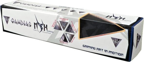 Actual product image Gamdias Mouse pad, GMM2300, Black, Size: 350 x 280 x 4 mm (M)