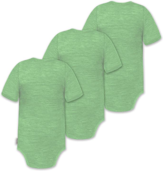 Actual product image Normani Set of 3 baby merino short-sleeved body "Tihoi" - 9311 (68)