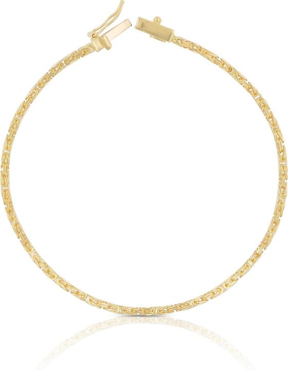 Muau Königskette (19 cm, 750/18K Gelbgold)