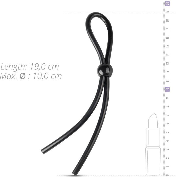Image du produit Easytoys Cockring individuel réglable (10 cm)