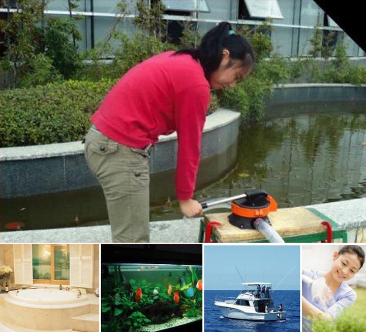 Actual product image Wiltec Hand Water pump with rustfree steel lever max. 70l/min (Garden pump)