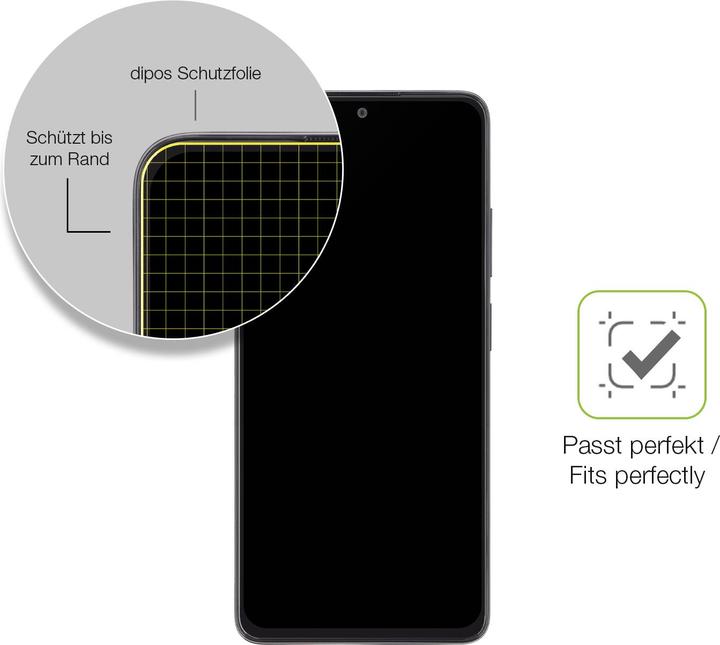 Produktbild Dipos Full Cover Schutzfolie Matt (1 Stück, Xiaomi Poco X4 Pro 5G)