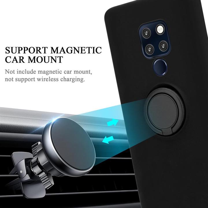 Image du produit Cadorabo TPU Liquid Ring Silicone Case Cover (Mate 20)