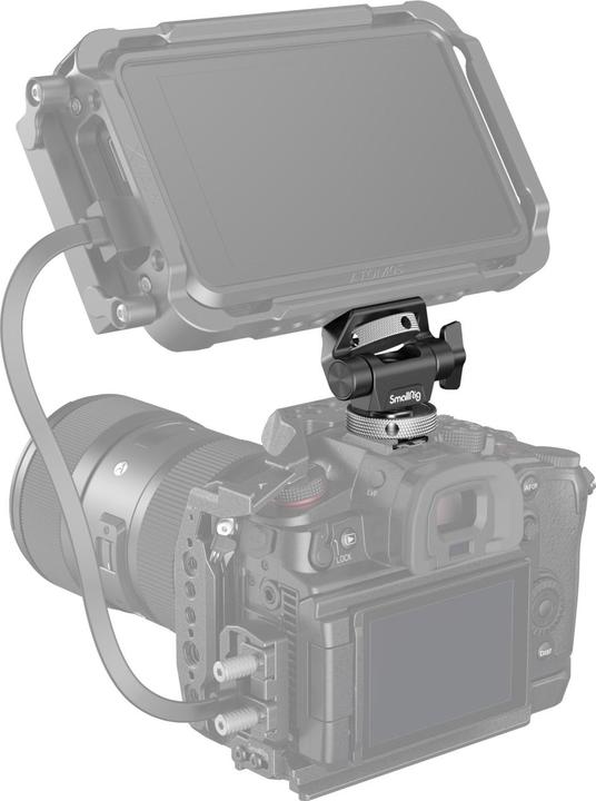 Image du produit SmallRig Support de moniteur pivotant et inclinable avec fixation par griffe froide (Accessoires pour moniteurs)