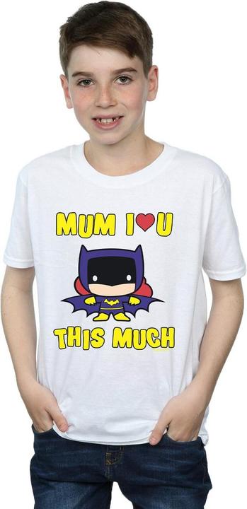 Produktbild Batgirl Mum I Love You This Much TShirt Jungen (152, 158)