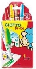 Immagine prodotto Giotto Supermarker 6 colori Bebe (6 x)
