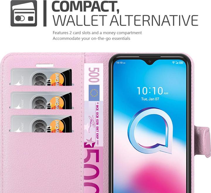 Productafbeelding Cadorabo Boek met kaft met standfunctie (Alcatel 1S (2020))