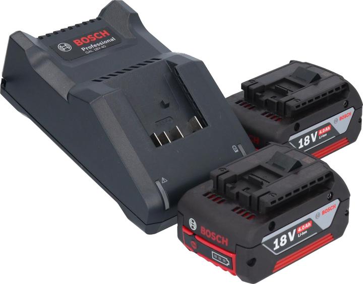 Actual product image Bosch Professional Cordless rotary hammer with SDS plus GBH 18V-22, 2 x GBA 18V 4.0Ah batteries, L-BOXX (Rechargeable battery operated)