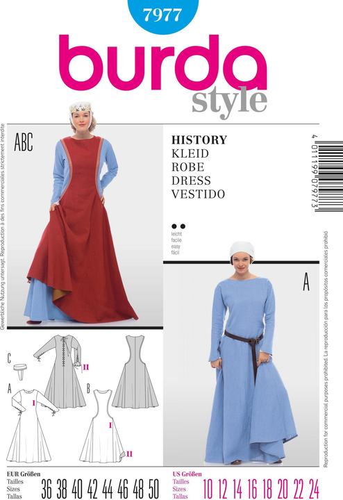 Image du produit Patrons Robe médiévale
