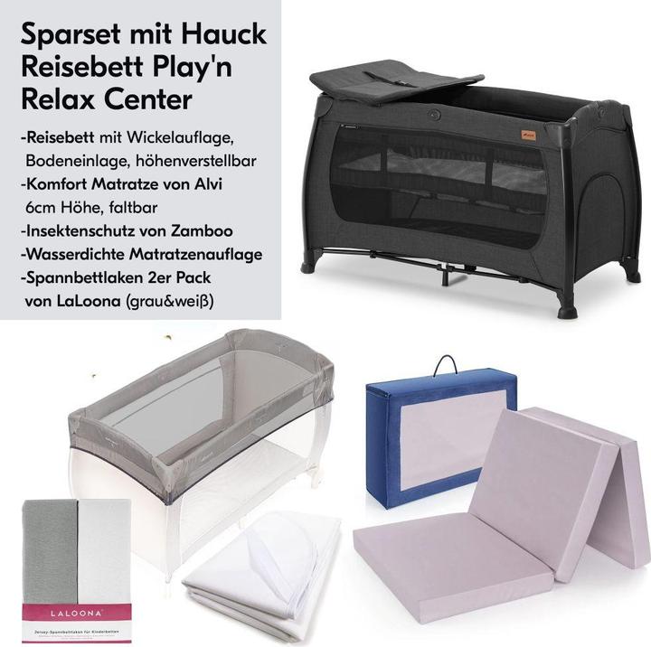 Actual product image Hauck Reisebett XXL-Sparset - Play N Relax Center