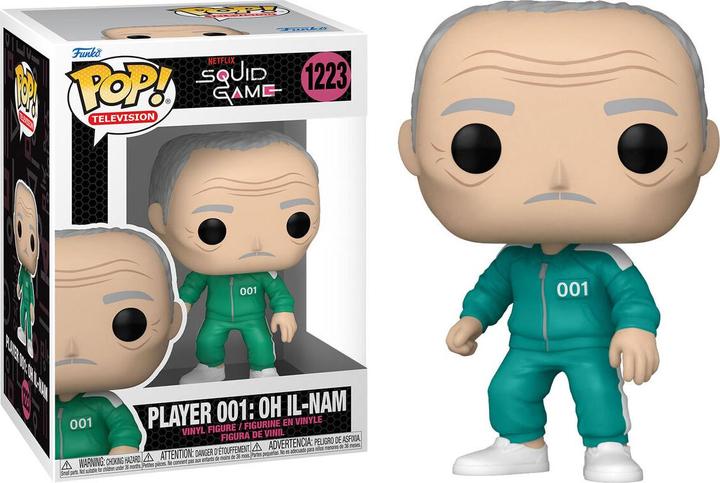 Actual product image Funko Pop! Squid Game : Player 001 Oh Il-Nam