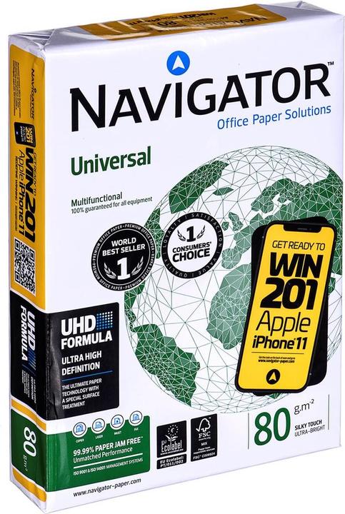 Produktbild Navigator Druckerpapier (80 g/m², 500 x, A4)